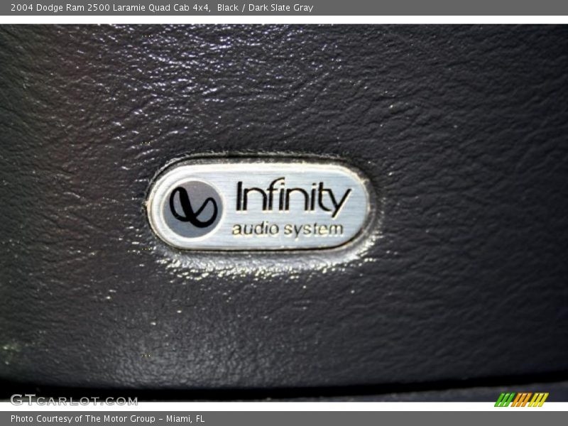 Black / Dark Slate Gray 2004 Dodge Ram 2500 Laramie Quad Cab 4x4
