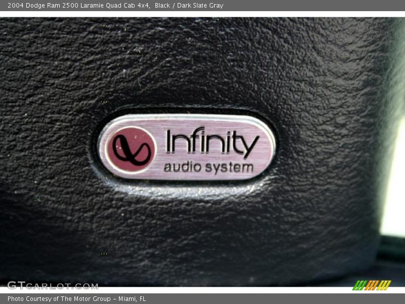 Black / Dark Slate Gray 2004 Dodge Ram 2500 Laramie Quad Cab 4x4