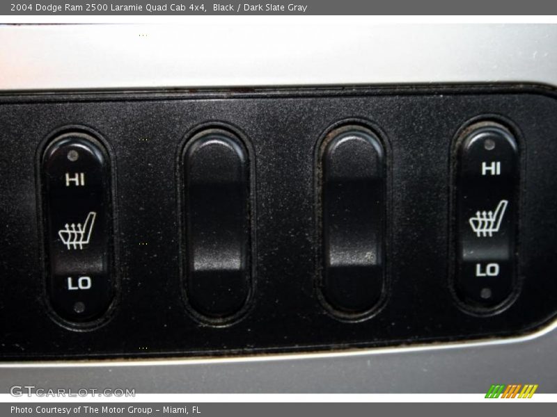 Black / Dark Slate Gray 2004 Dodge Ram 2500 Laramie Quad Cab 4x4