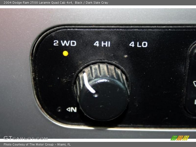 Black / Dark Slate Gray 2004 Dodge Ram 2500 Laramie Quad Cab 4x4