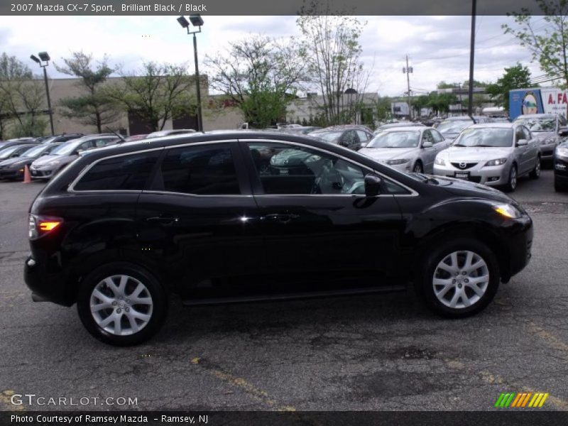Brilliant Black / Black 2007 Mazda CX-7 Sport