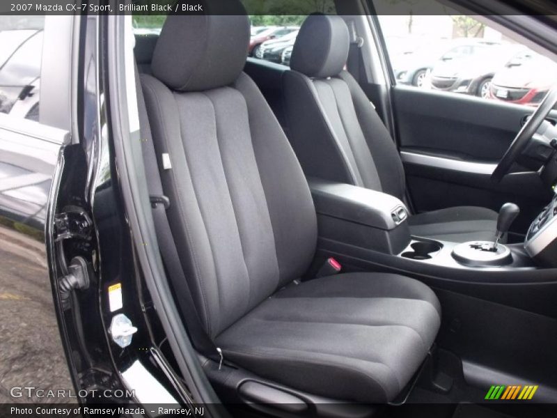 Brilliant Black / Black 2007 Mazda CX-7 Sport