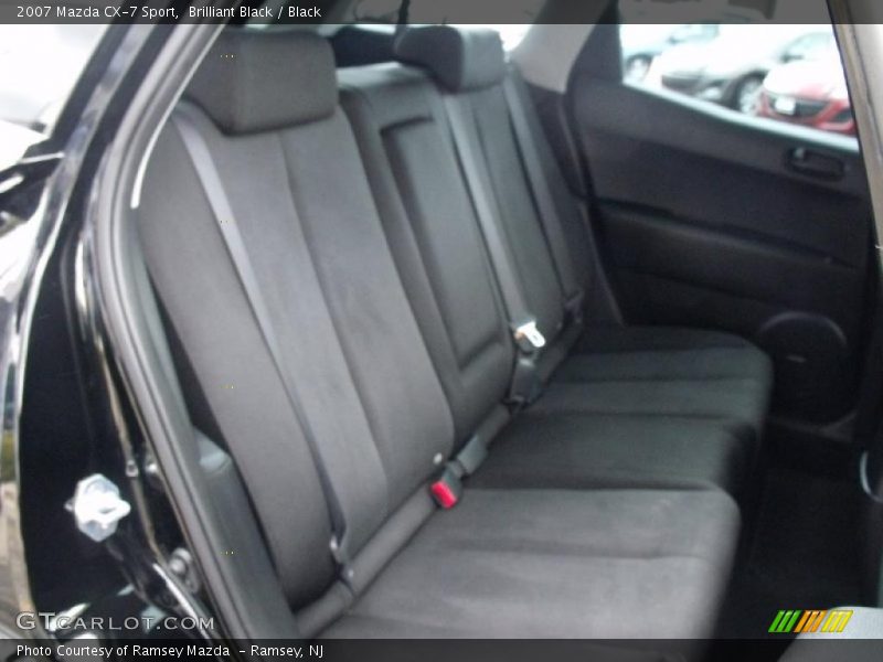 Brilliant Black / Black 2007 Mazda CX-7 Sport
