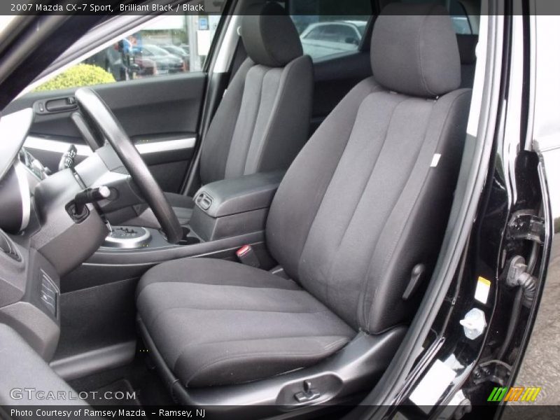Brilliant Black / Black 2007 Mazda CX-7 Sport