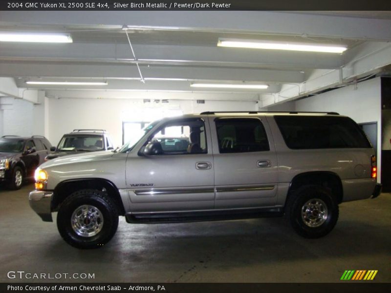 Silver Birch Metallic / Pewter/Dark Pewter 2004 GMC Yukon XL 2500 SLE 4x4