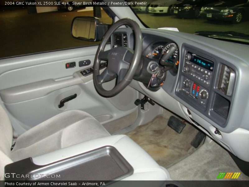Silver Birch Metallic / Pewter/Dark Pewter 2004 GMC Yukon XL 2500 SLE 4x4
