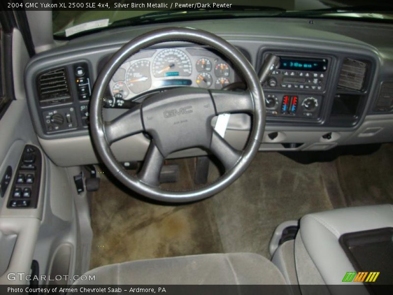 Silver Birch Metallic / Pewter/Dark Pewter 2004 GMC Yukon XL 2500 SLE 4x4