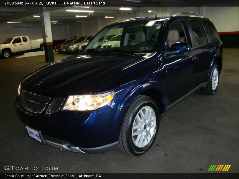 Crystal Blue Metallic / Desert Sand 2008 Saab 9-7X 4.2i