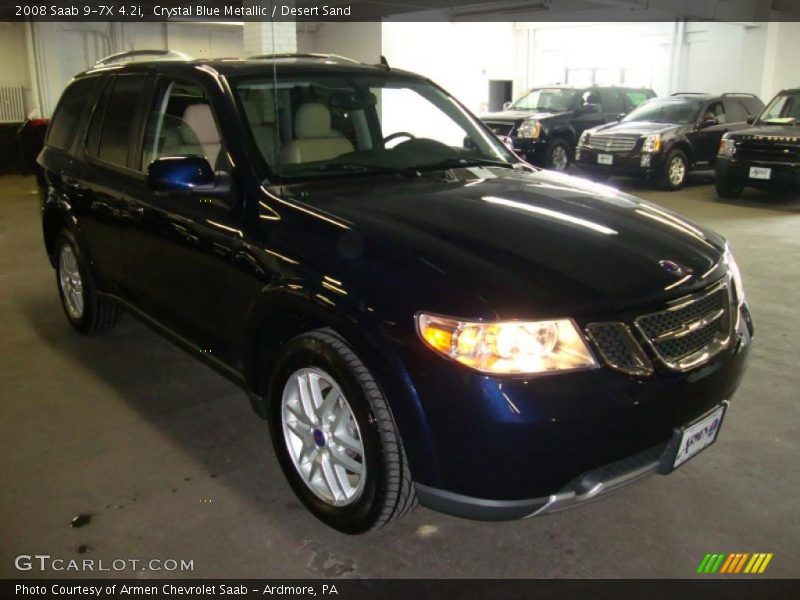 Crystal Blue Metallic / Desert Sand 2008 Saab 9-7X 4.2i