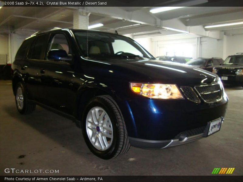 Crystal Blue Metallic / Desert Sand 2008 Saab 9-7X 4.2i