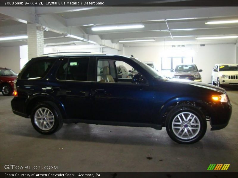 Crystal Blue Metallic / Desert Sand 2008 Saab 9-7X 4.2i