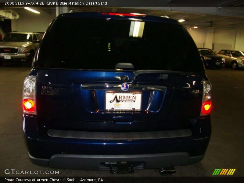 Crystal Blue Metallic / Desert Sand 2008 Saab 9-7X 4.2i