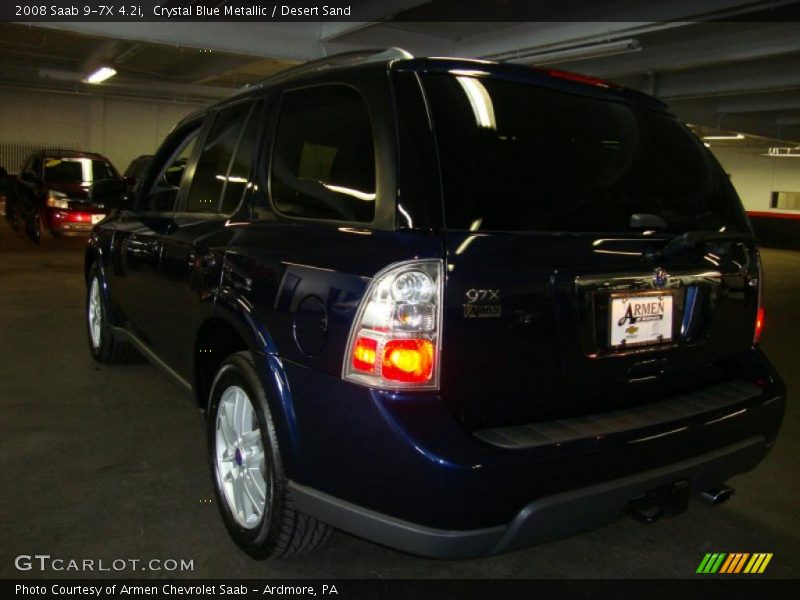 Crystal Blue Metallic / Desert Sand 2008 Saab 9-7X 4.2i