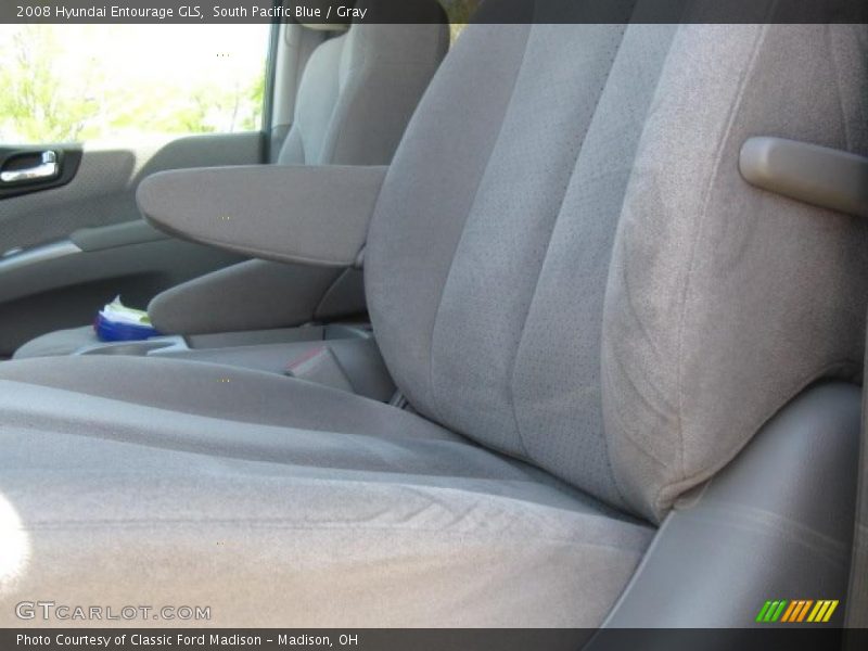 South Pacific Blue / Gray 2008 Hyundai Entourage GLS