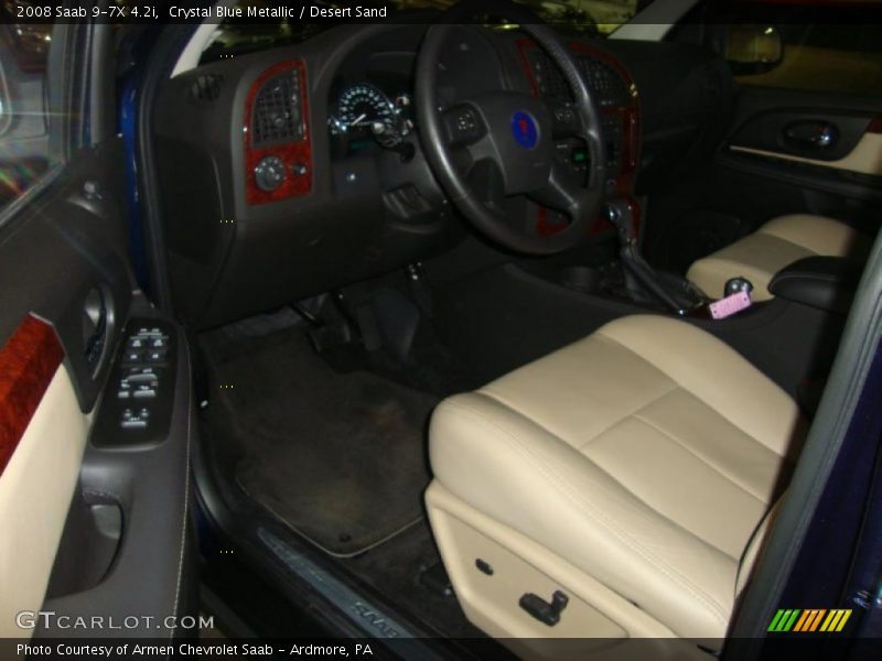 Crystal Blue Metallic / Desert Sand 2008 Saab 9-7X 4.2i
