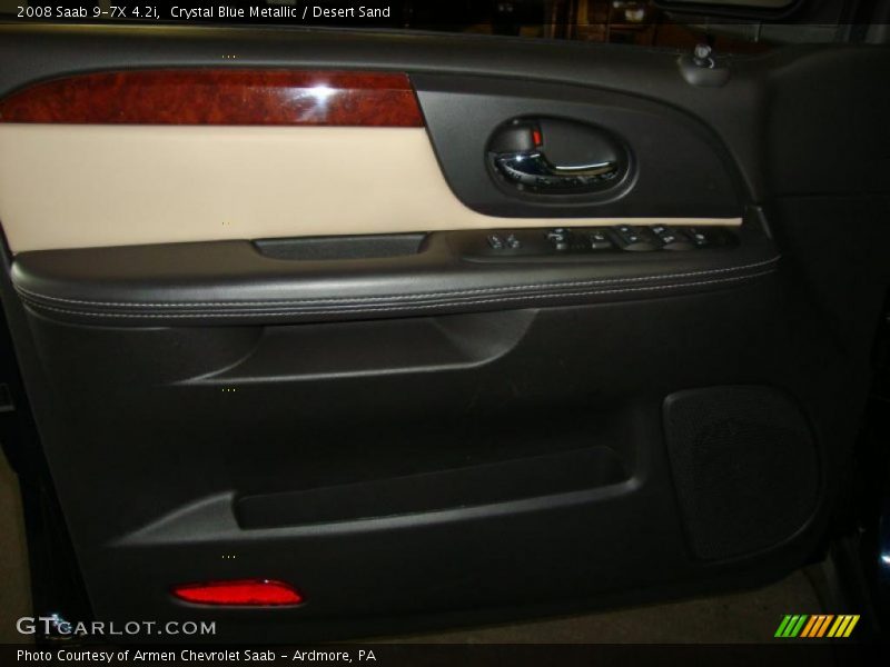 Crystal Blue Metallic / Desert Sand 2008 Saab 9-7X 4.2i