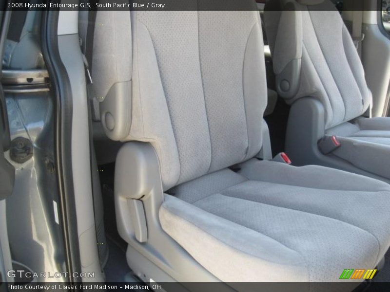 South Pacific Blue / Gray 2008 Hyundai Entourage GLS