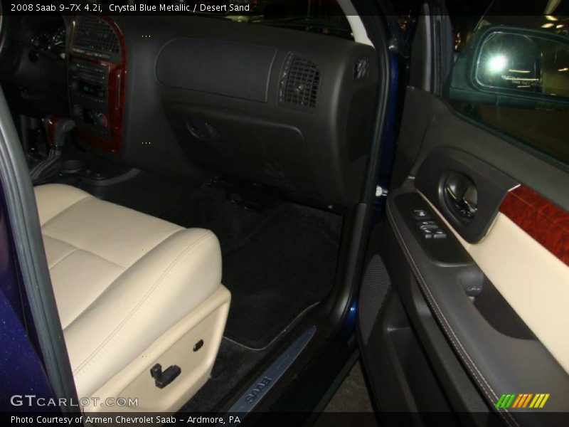 Crystal Blue Metallic / Desert Sand 2008 Saab 9-7X 4.2i