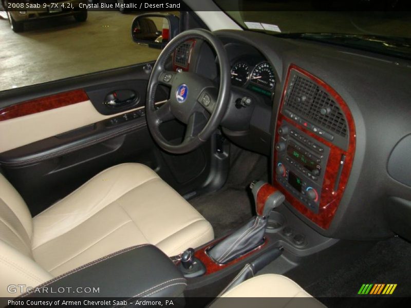 Crystal Blue Metallic / Desert Sand 2008 Saab 9-7X 4.2i