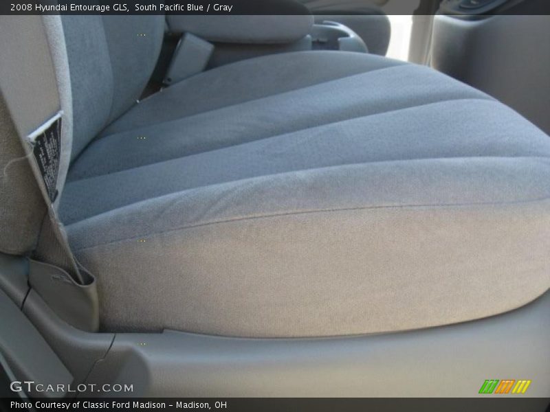 South Pacific Blue / Gray 2008 Hyundai Entourage GLS