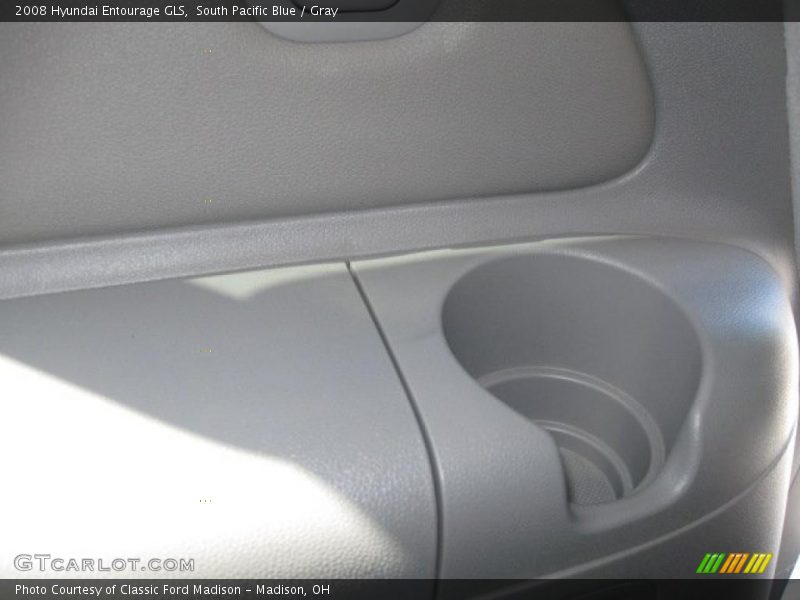 South Pacific Blue / Gray 2008 Hyundai Entourage GLS