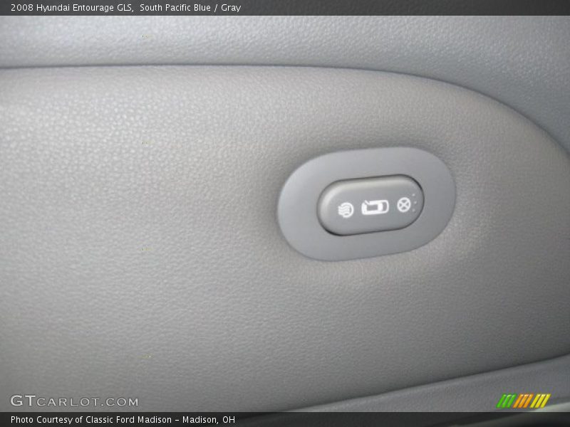 South Pacific Blue / Gray 2008 Hyundai Entourage GLS