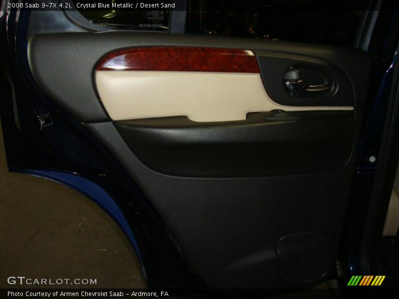 Crystal Blue Metallic / Desert Sand 2008 Saab 9-7X 4.2i