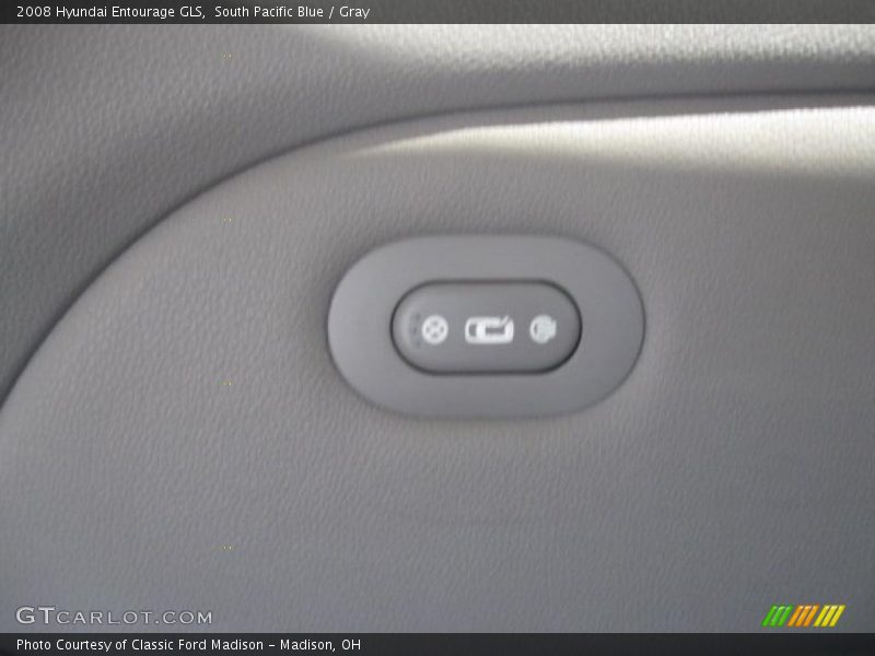 South Pacific Blue / Gray 2008 Hyundai Entourage GLS