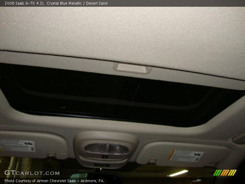 Crystal Blue Metallic / Desert Sand 2008 Saab 9-7X 4.2i