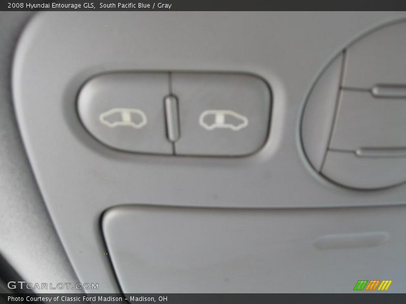 South Pacific Blue / Gray 2008 Hyundai Entourage GLS
