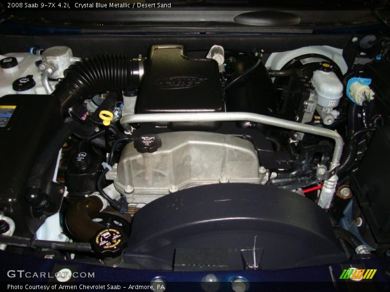 Crystal Blue Metallic / Desert Sand 2008 Saab 9-7X 4.2i