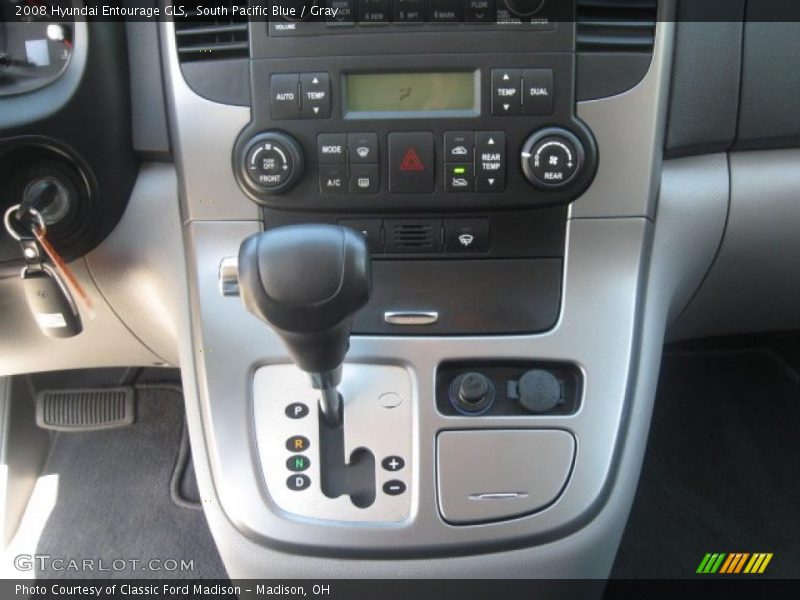 South Pacific Blue / Gray 2008 Hyundai Entourage GLS