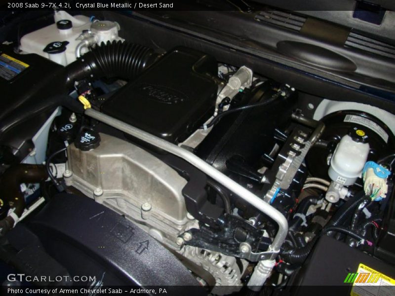 Crystal Blue Metallic / Desert Sand 2008 Saab 9-7X 4.2i