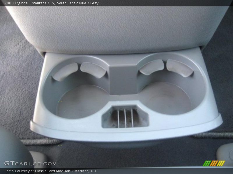 South Pacific Blue / Gray 2008 Hyundai Entourage GLS