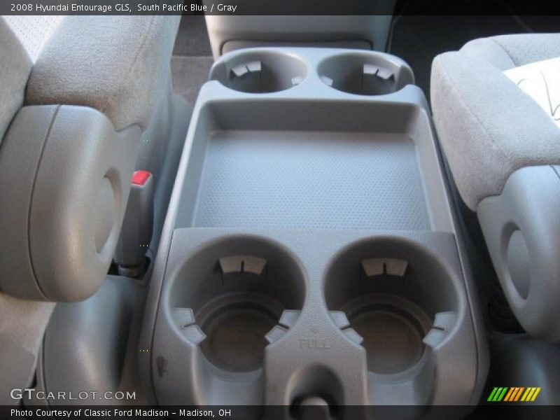 South Pacific Blue / Gray 2008 Hyundai Entourage GLS