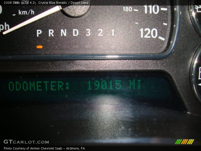 Crystal Blue Metallic / Desert Sand 2008 Saab 9-7X 4.2i