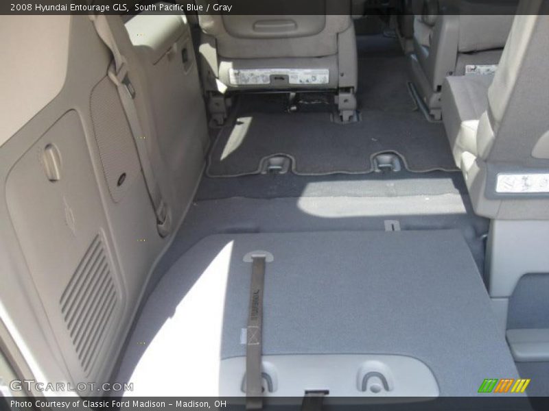South Pacific Blue / Gray 2008 Hyundai Entourage GLS