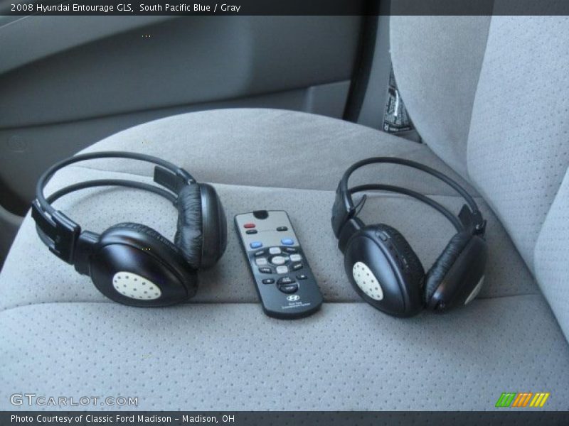 South Pacific Blue / Gray 2008 Hyundai Entourage GLS