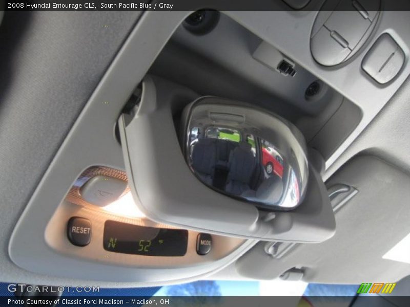 South Pacific Blue / Gray 2008 Hyundai Entourage GLS