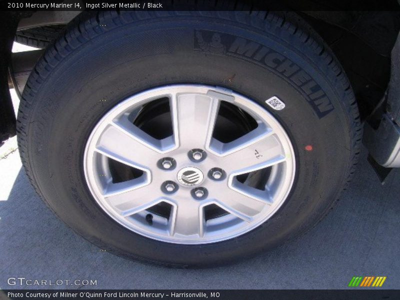 Ingot Silver Metallic / Black 2010 Mercury Mariner I4