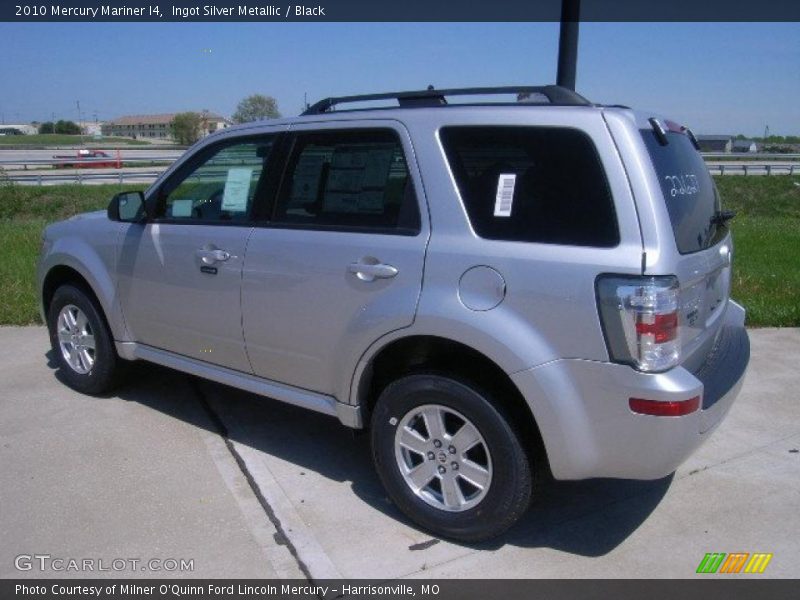 Ingot Silver Metallic / Black 2010 Mercury Mariner I4