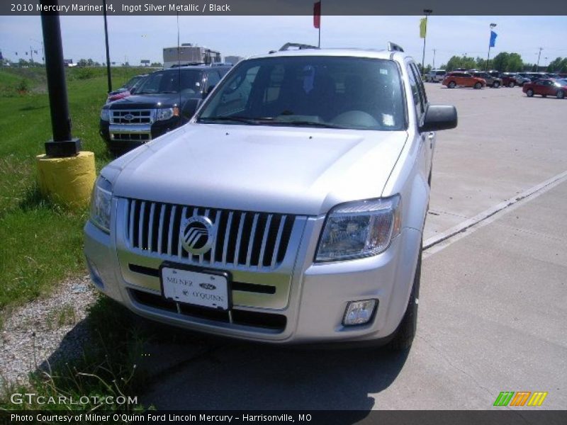 Ingot Silver Metallic / Black 2010 Mercury Mariner I4