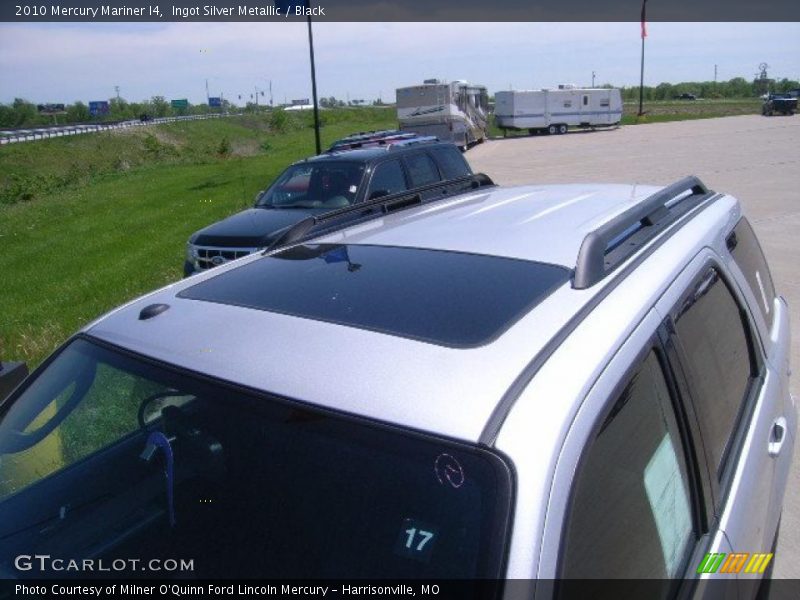 Ingot Silver Metallic / Black 2010 Mercury Mariner I4