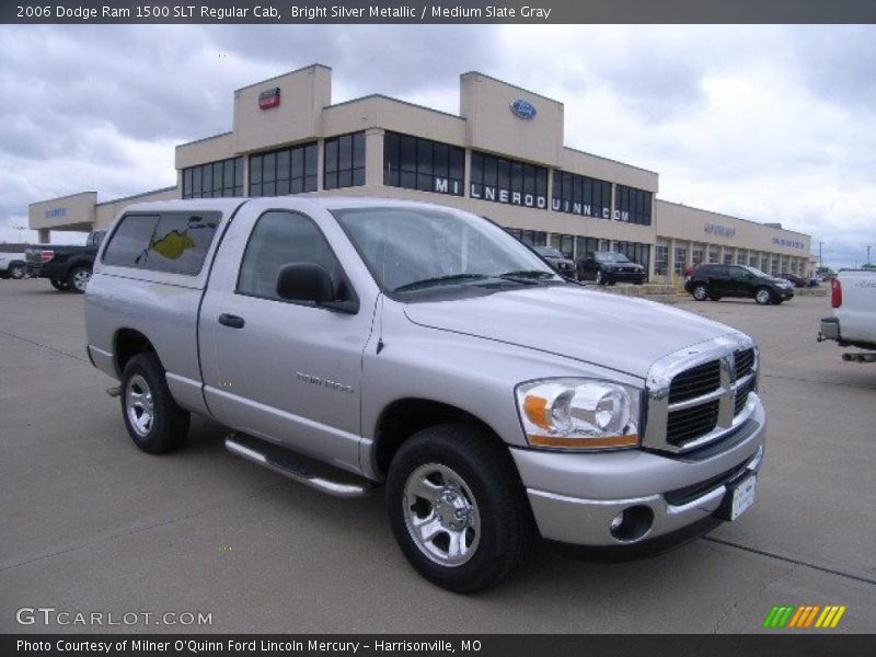 Bright Silver Metallic / Medium Slate Gray 2006 Dodge Ram 1500 SLT Regular Cab