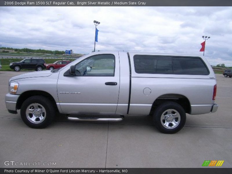 Bright Silver Metallic / Medium Slate Gray 2006 Dodge Ram 1500 SLT Regular Cab