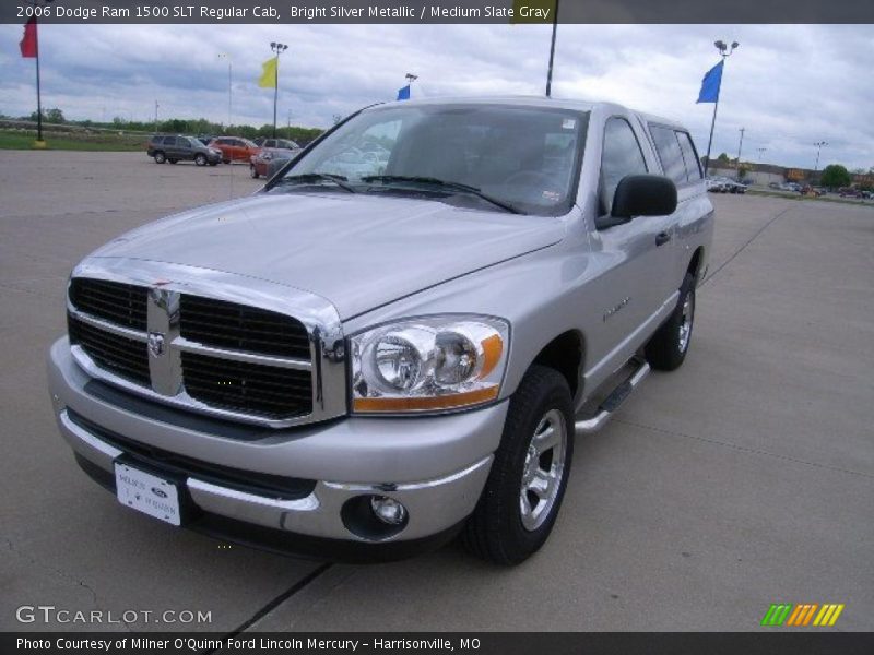 Bright Silver Metallic / Medium Slate Gray 2006 Dodge Ram 1500 SLT Regular Cab