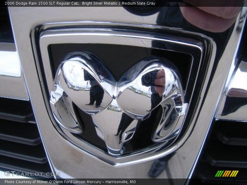 Bright Silver Metallic / Medium Slate Gray 2006 Dodge Ram 1500 SLT Regular Cab