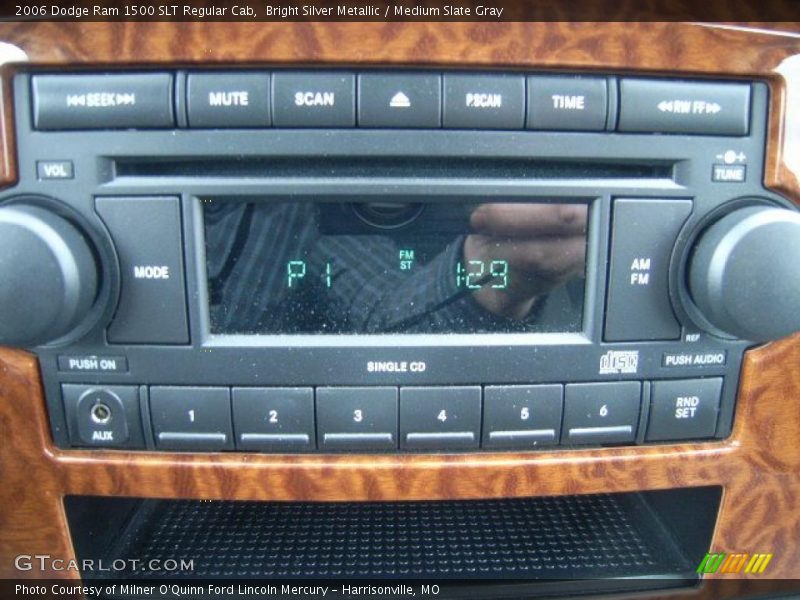 Bright Silver Metallic / Medium Slate Gray 2006 Dodge Ram 1500 SLT Regular Cab