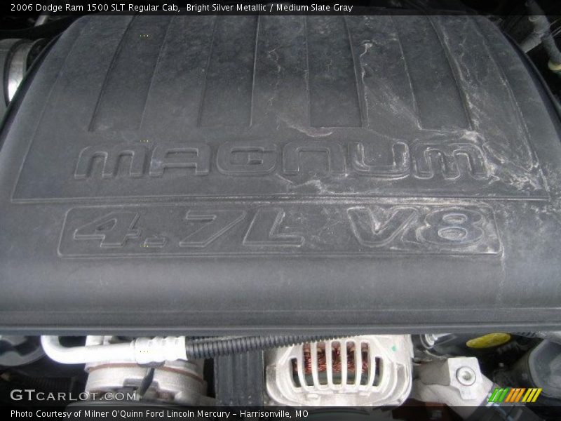 Bright Silver Metallic / Medium Slate Gray 2006 Dodge Ram 1500 SLT Regular Cab