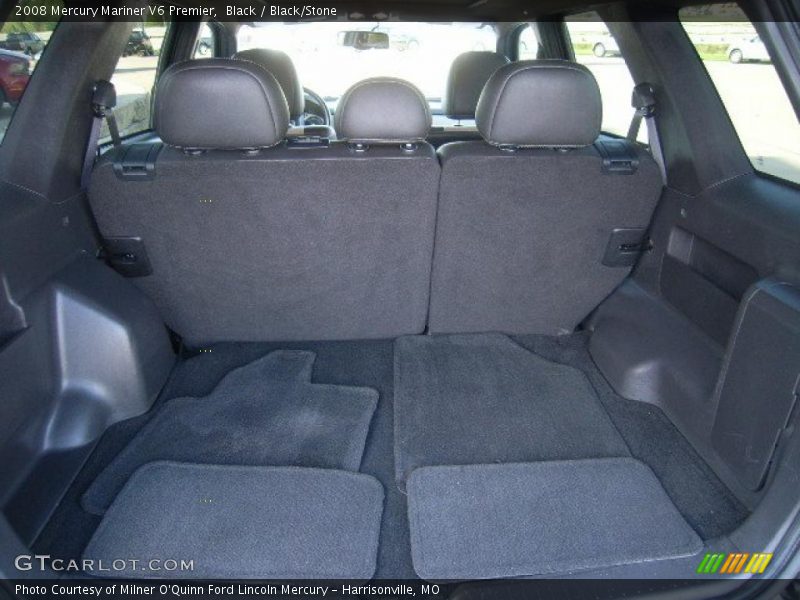 Black / Black/Stone 2008 Mercury Mariner V6 Premier